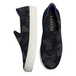 Rothy's The Original Slip On Sneaker Gray Black Camo
Shoes Womens Size
